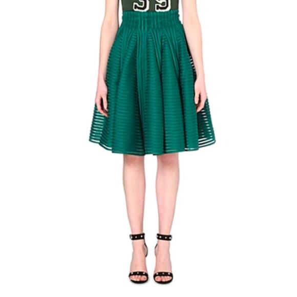 maje julien green skirt size 36 S C4